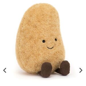 JELLYCAT Amuseables Potato Stuffed Plush BRAND NEW Tags Attached Authentic
